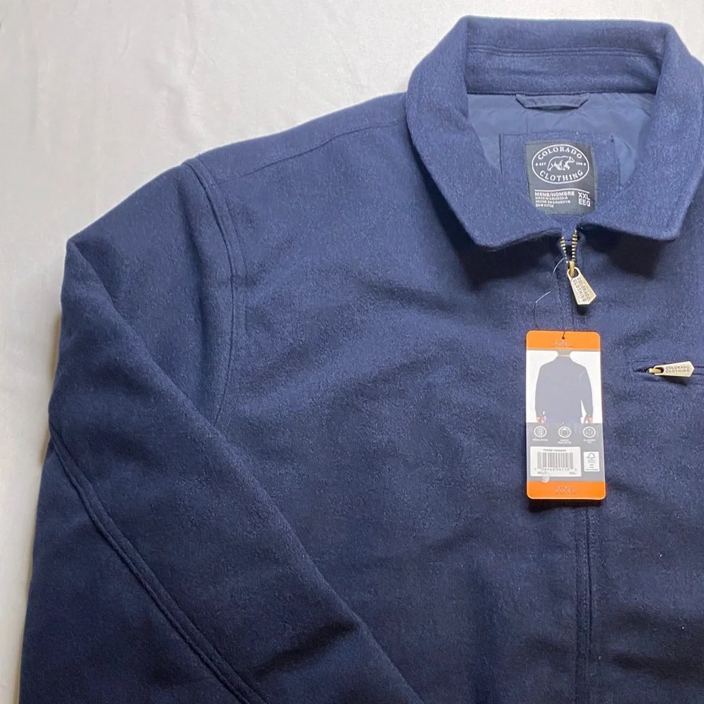 Colorado Clothing ‎ Navy Blue Zip-up Coat.